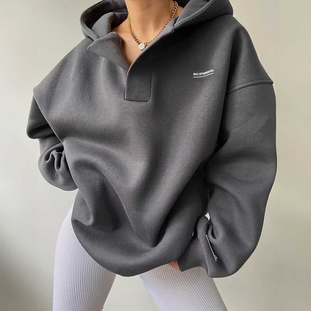 Arianna — Bluza oversize z kapturem